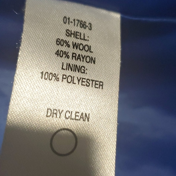 Wool blend winter coat  sz 10 Chadwicks - Picture 9 of 9